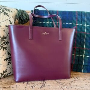 Kate Spade Mulberry Purple Tote Bag